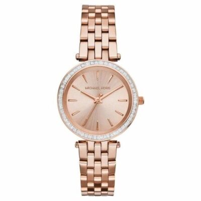 Michael Kors Mini Darci Ladies Rose Gold Watch - MK3366